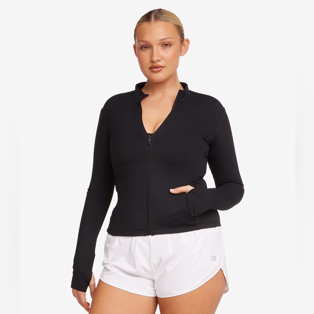CSB FREEDOM LONGLINE CONTOUR JACKET - BLACK
